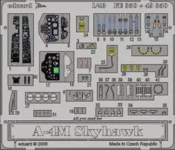 A-4M P.E. set for Hasegawa (Zoom) 1:48