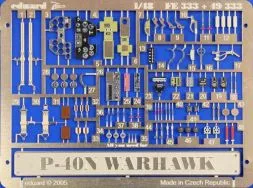 P-40N P.E. set for Hasegawa (Zoom) 1:48