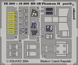 RF-4B interior for Hasegawa (Zoom) 1:48