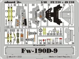 Fw 190D-9 P.E. set for Tamiya (Zoom) 1:48