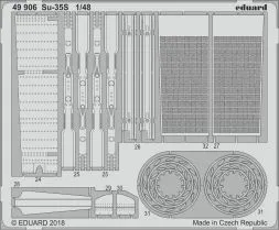 Su-35S P.E. set for G.W.H. 1:48