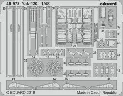 Yak-130 P.E. set for Zvezda 1:48