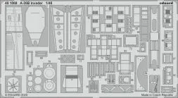 A-26B Invader P.E. set for ICM 1:48