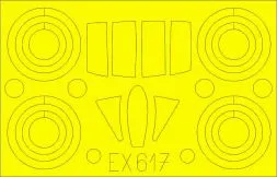 MiG-25PD mask for ICM 1:48