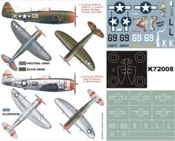 P-47D super mask for Revell 1:72