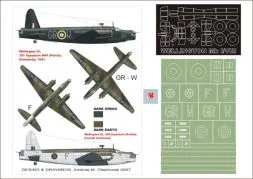 Wellington Mk.Ic super mask for MPM 1:72