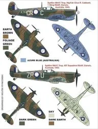 Spitfire Mk.Vc trop super mask for Special Hobby 1:48