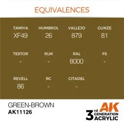 Green Brown 17ml