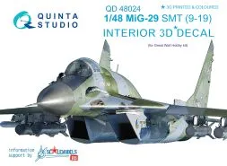 MiG-29SMT interior 1:48
