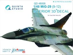 MiG-29A interior for G.W.H. 1:48