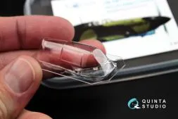 Yak-1 (middle) vacu canopy (1x) 1:48