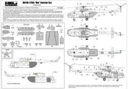 Mil Mi-8 AMTSh (Mi-171 Sh) conversion set 1:72