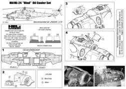 Mil Mi-24 Oil Cooler for Zvezda 1:72
