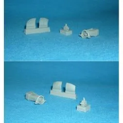 Mil Mi-24 Oil Cooler for Zvezda 1:72