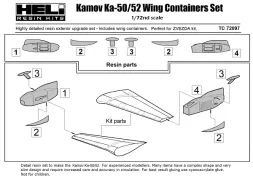 Ka-50/52 Wing Containers 1:72