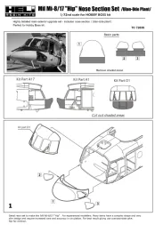 Mil Mi-8/17 Nose Section "ULAN-UDE" 1:72