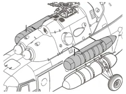 Mil Mi-8/17 External Fuel Tank (1690L) 1:72