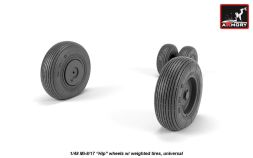 Mil Mi-8/17 Hip wheels 1:48