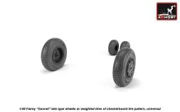 Fairey Gannet late type wheels 1:48