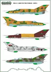 MiG-21 Around The World - Libya 1:72