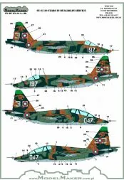 Su-25 30 Years in Bulgarian service 1:72