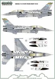 F-16 Greek NATO Tiger Meet 2018 1:72