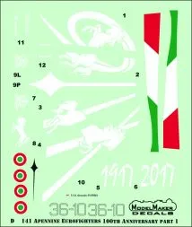 EF Typhoon - Apennine Eurofighters Part.I 1:48