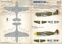 P-40C/CU Warhawk Part.2 1:48