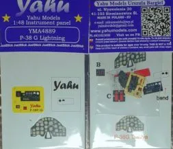 P-38G - Instument panel 1:48