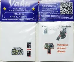 F-86E/F - Instument panel 1:48