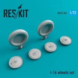 I-16 wheels set 1:72