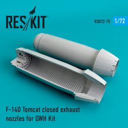 F-14D Tomcat closed exhaust nozzles 1:72
