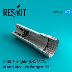 F-104 Starfighter (A/C/D/J/G) exhaust nozzle 1:72