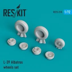 L-39 Albatros wheels set 1:72