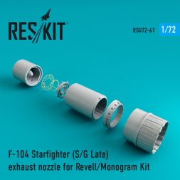 F-104 Starfighter (S/G Late) exhaust nozzle 1:72