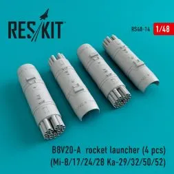 B8V20-А rocket launcher 1:48
