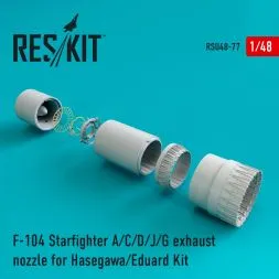 F-104 Starfighter (early) exhaust nozzle 1:48