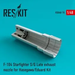 F-104 Starfighter (Late) exhaust nozzle 1:48