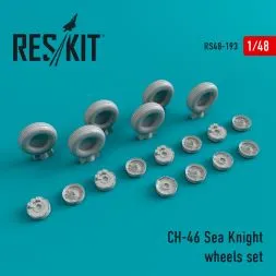 CH-46 Sea Knight wheels set 1:48