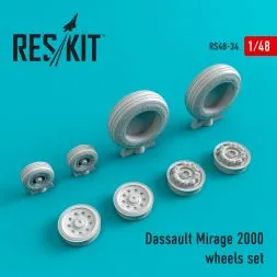 Mirage 2000 wheels set 1:48