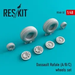 Dassault Rafale (A/B/C) wheels set 1:48