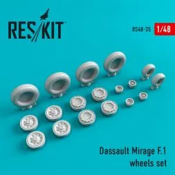 Mirage F.1 wheels set 1:48