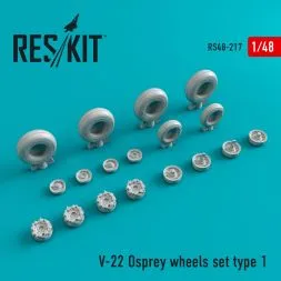V-22 Osprey Type 1 wheels set 1:48