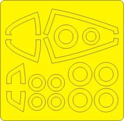 F/A-18E BASIC mask for Hasegawa 1:72