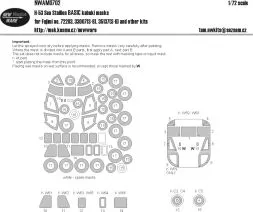 H-53 Sea Stallion BASIC mask for Fujimi 1:72
