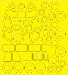 H-53 Sea Stallion BASIC mask for Fujimi 1:72