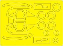 Sea Venom FAW.21 mask for Dragon 1:72