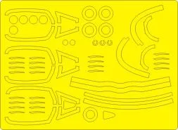 F-16A/C EXPERT mask for Hasegawa 1:72