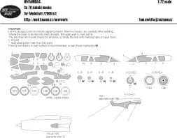 Su-7U mask for Modelsvit 1:72