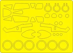 Su-7U mask for Modelsvit 1:72